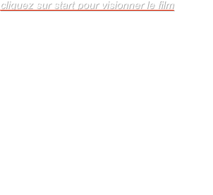 cliquez sur start pour visionner le film


V.O Sous titrée en anglais.
35 mm scope - 11 minutes.
Participation à 37 festivals à travers le monde
Prix du jury  Festivald’Oise 2006
Prix du public Festival de Gemenos 2006
 Mention spécial du jury Festival Montréal 
Ours d’argent Festival der Nationen 2007

 Diffusion : R.T.S.R
                  T.P.S
                  RTBF